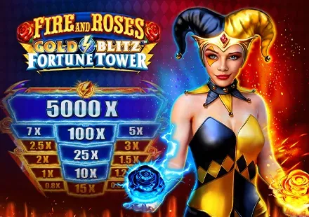 Fire and Roses Gold Blitz Fortune Tower™